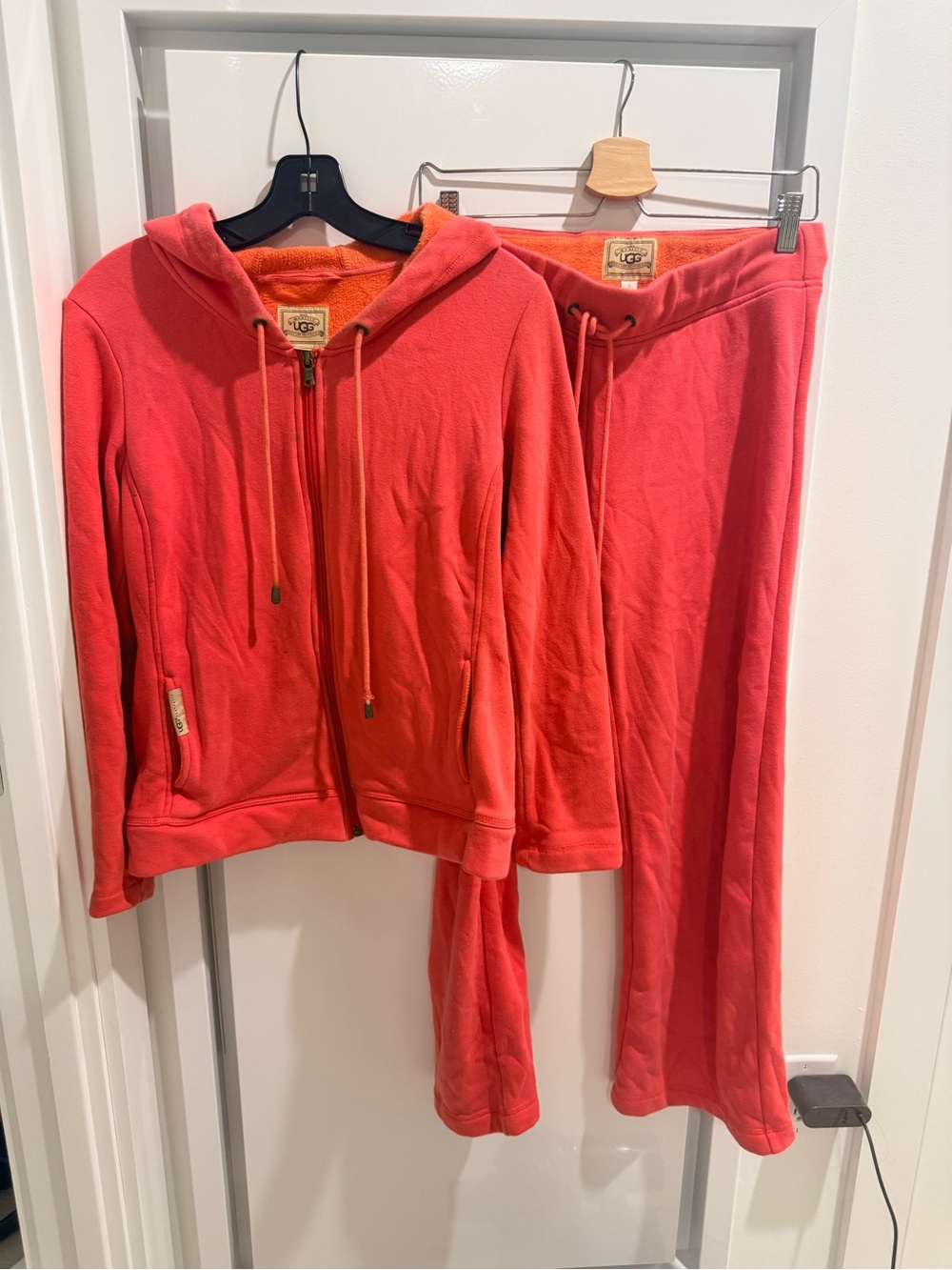 UGG Women's Coral Zip-Up Hoodie & Sweatpants Pajama Set